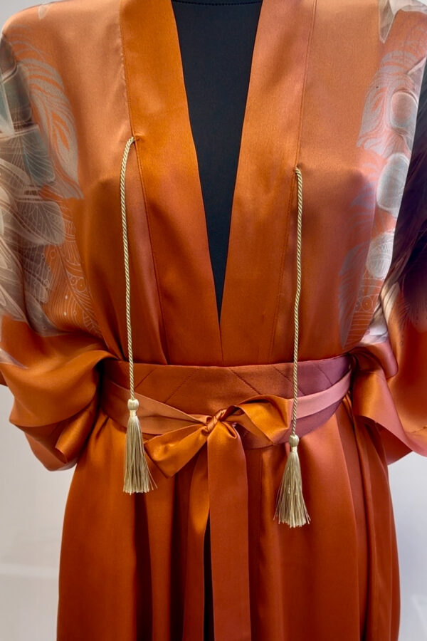 Terracota Silk Belt - Image 2