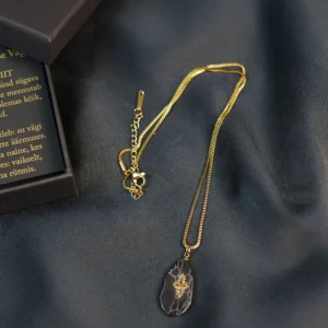 Black Granite Necklace